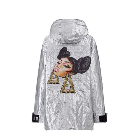 black nicki minaj merch fendi|nicki minaj jacket.